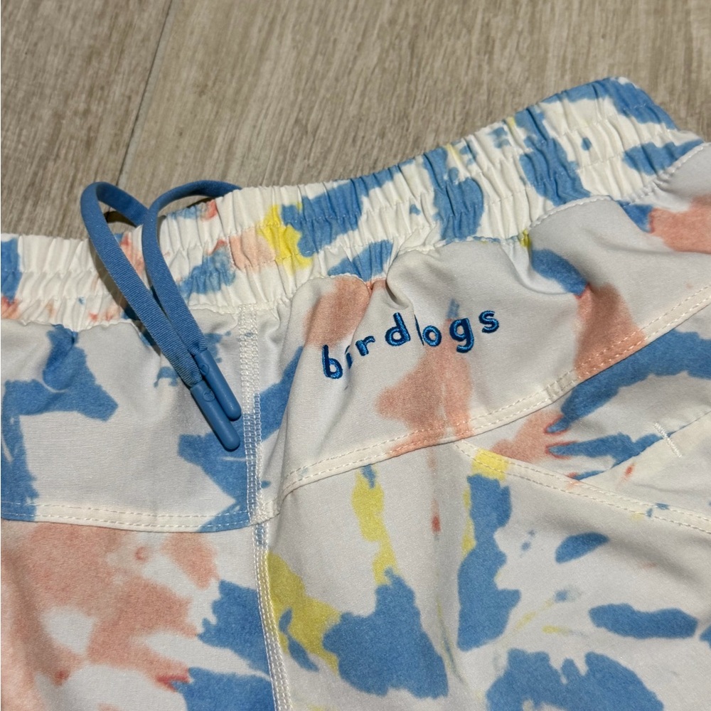 Birddogs Bright Blue Active Shorts lined men’s size small - Picture 7 of 10